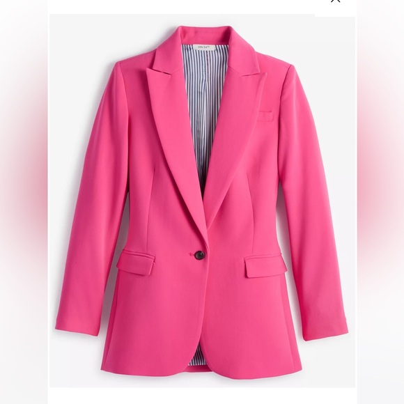 SALE! Pink Boyfriend Blazer - Macys On 34th - Picture 5 of 9